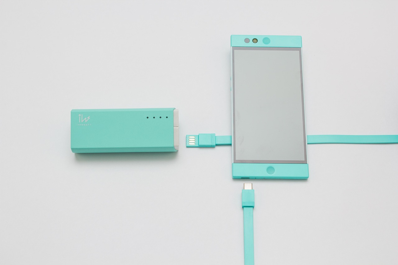 スマホとバッテリー