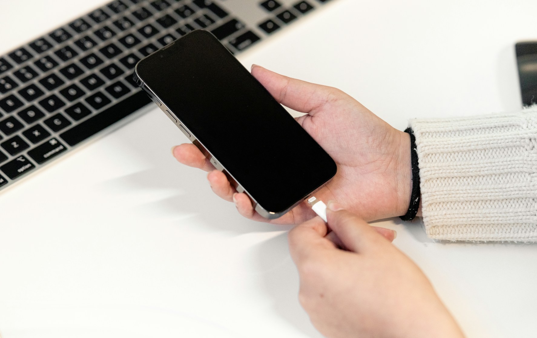 スマホ充電対処法