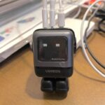 実際に使用しているロボット型急速充電器